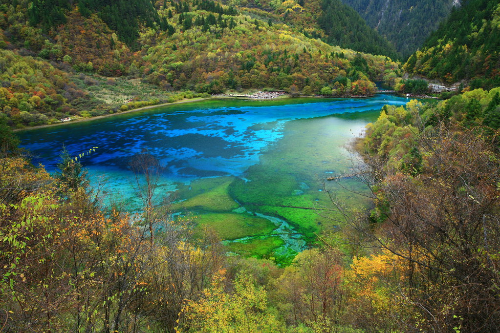 成都、九寨溝、黃龍、青城山、都江堰雙飛6天