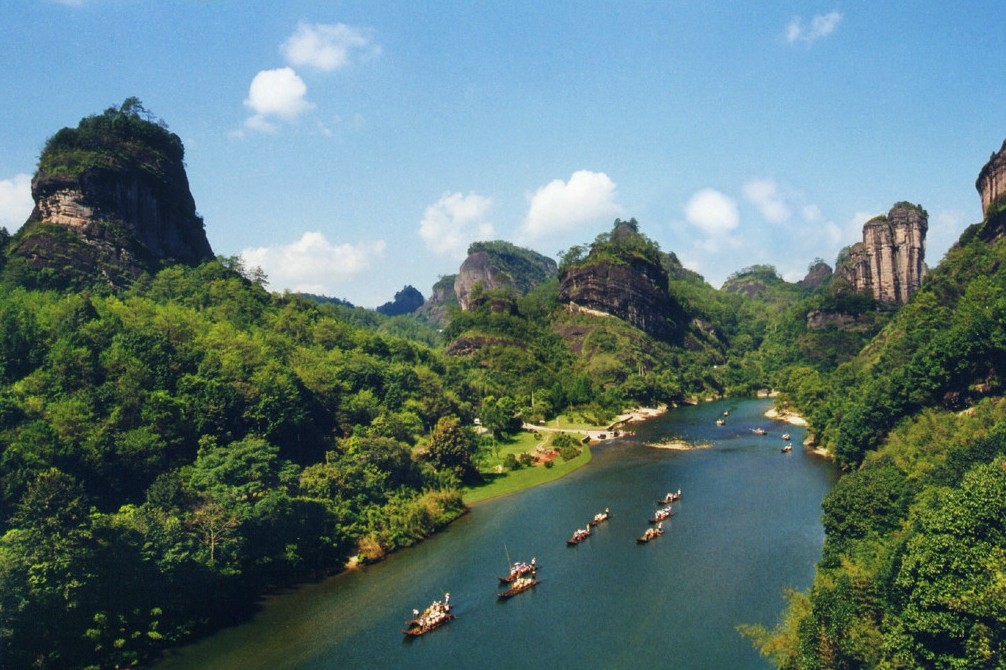 武夷山天游峰、九曲溪、廈門鼓浪嶼單飛5日