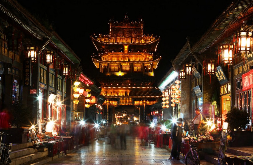 壺口瀑布、王家大院、綿山、平遙古城、晉祠單